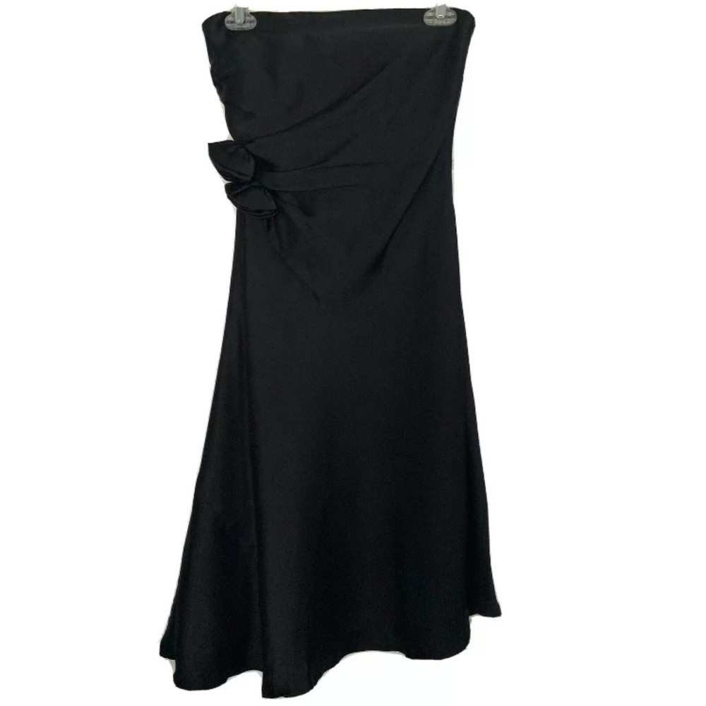 Banana Republic Dress Strapless Silk Evening Gown